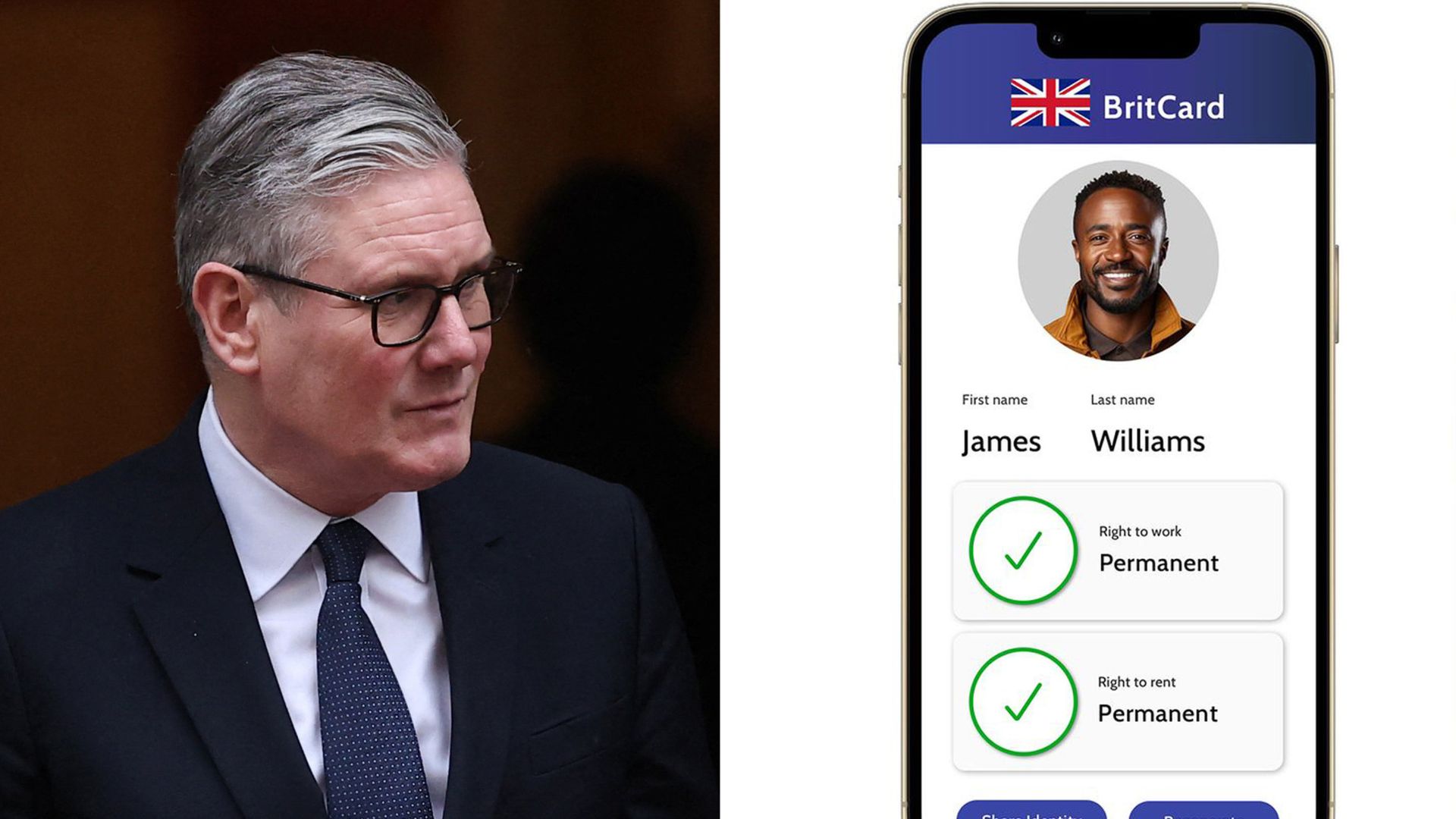 Starmer U-turns on digital ID