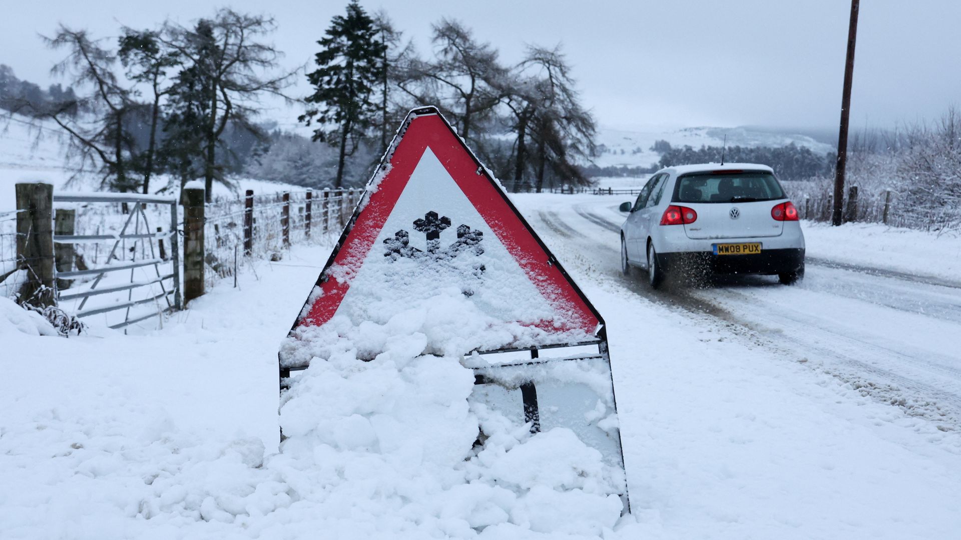 Heavy rain and melting snow could cause flooding in wake of Storm Goretti