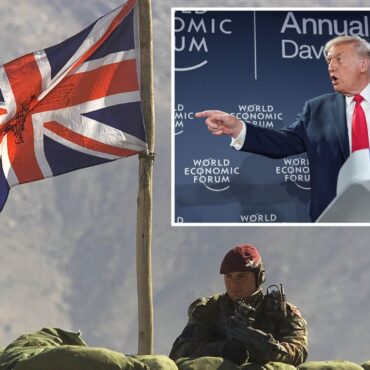 Trump pays tribute to ‘very brave’ UK soldiers after row over Afghanistan remarks