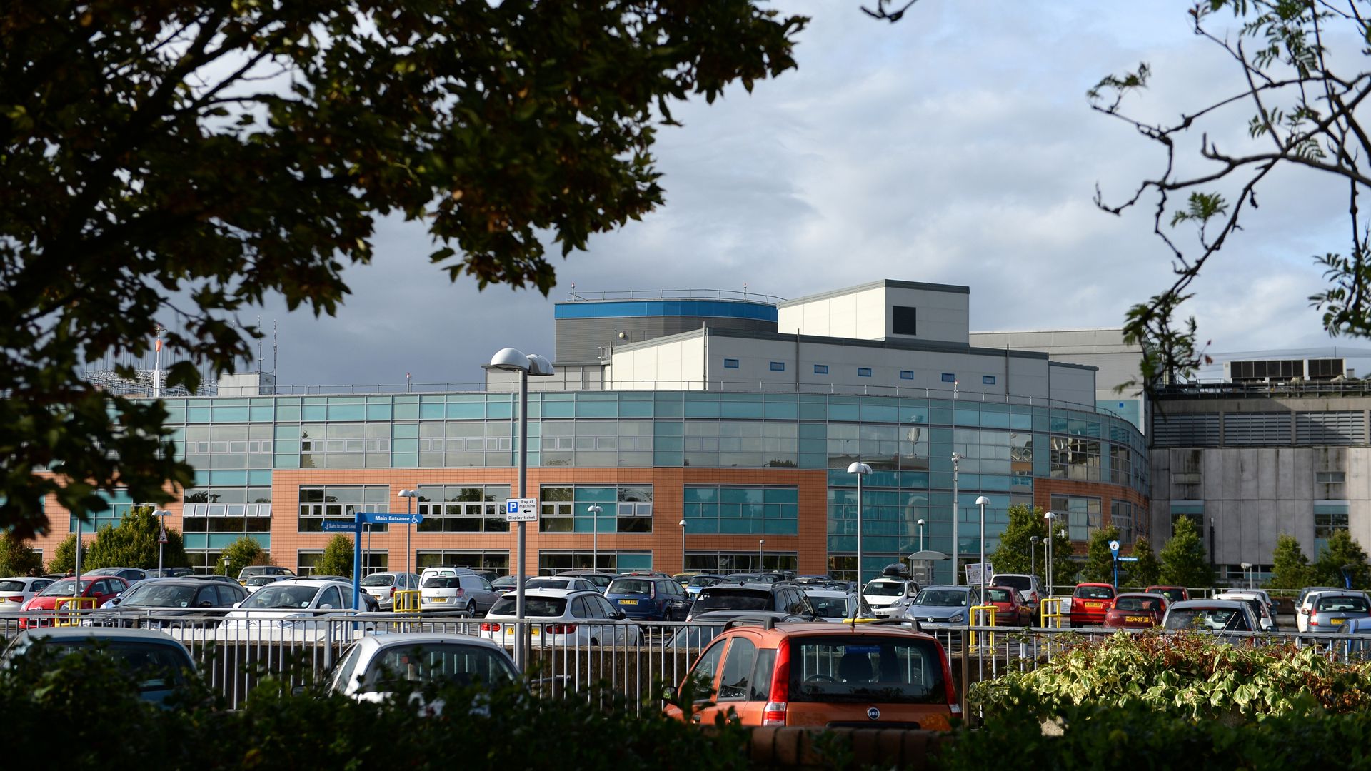 Major incident declared after fire at hospital
