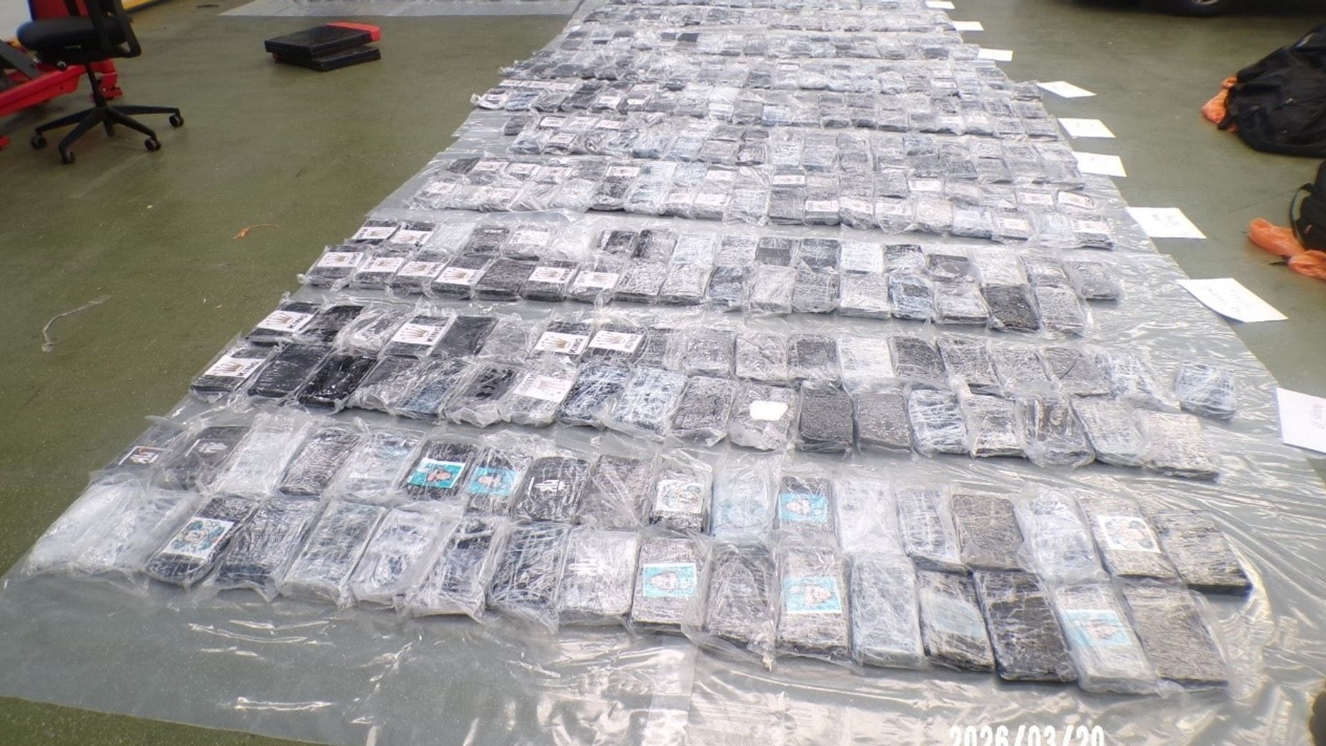 Cocaine shipment worth £80m seized at UK port