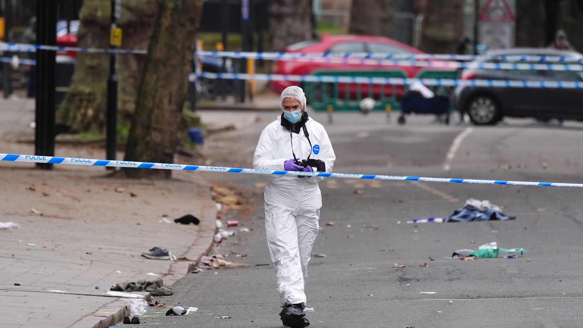 Man charged after car hit pedestrians in city centre