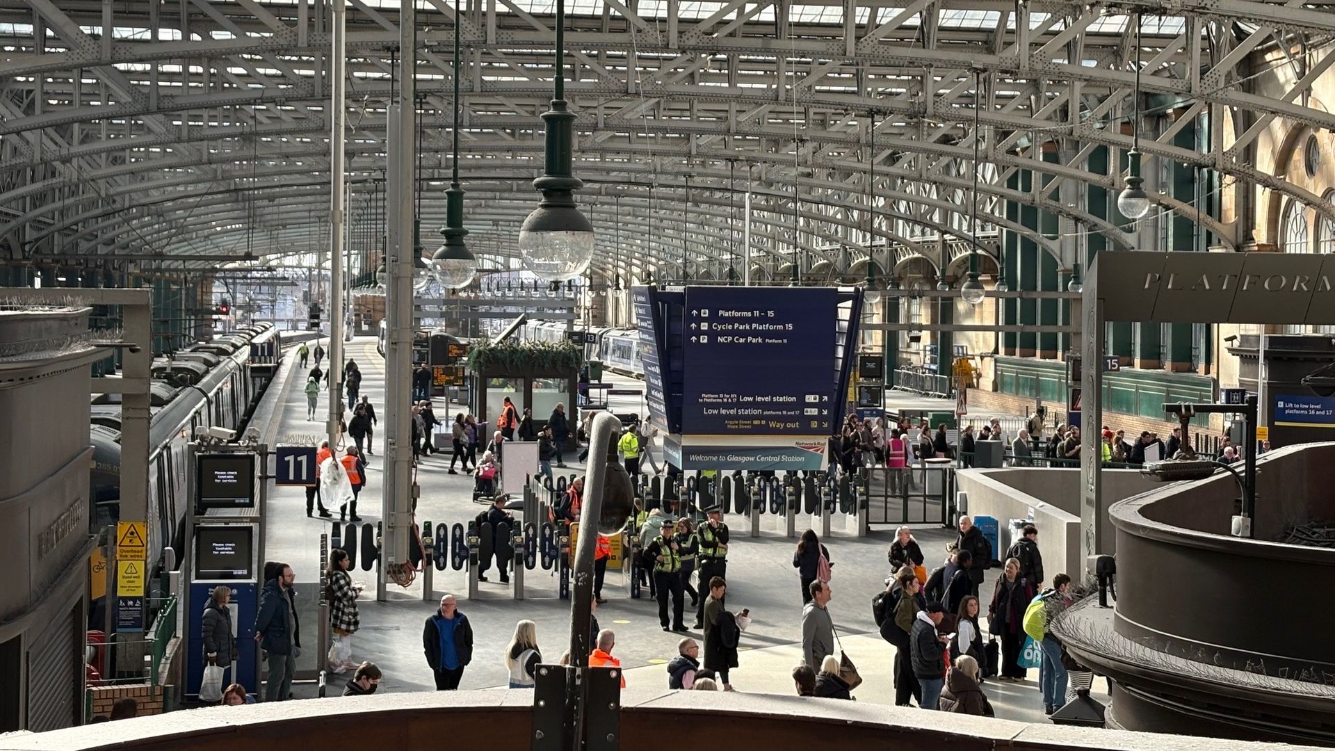 Scotland’s busiest train station to fully reopen more than two weeks after devastating fire