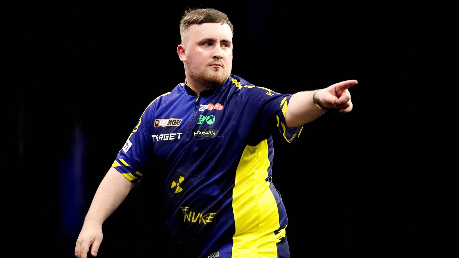 Luke Littler moves to trademark his face