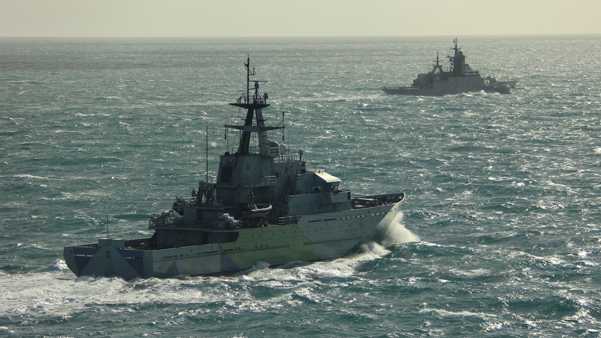Navy monitors Russian warship and sanctioned oil tanker in the English Channel