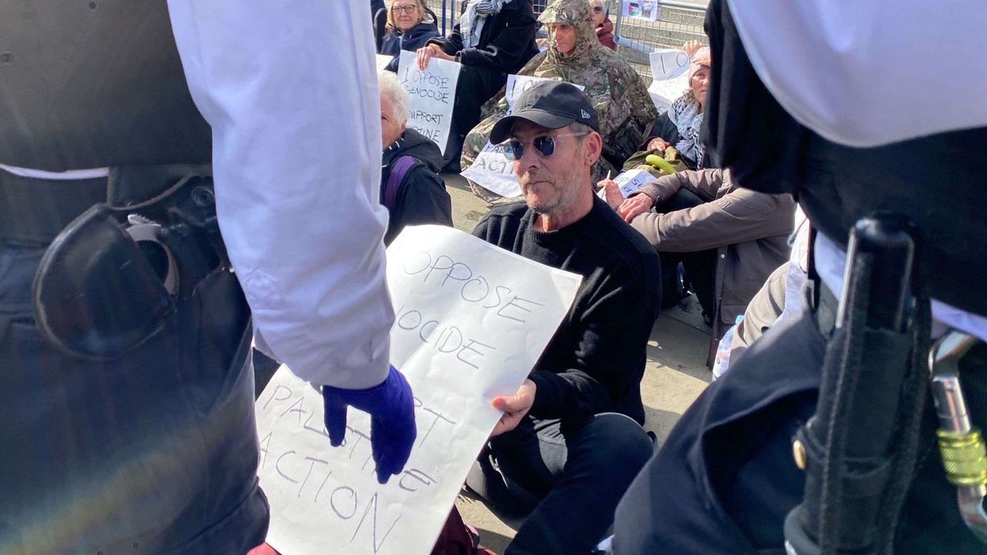 Massive Attack’s Robert Del Naja among more than 200 arrested at Palestine Action protest