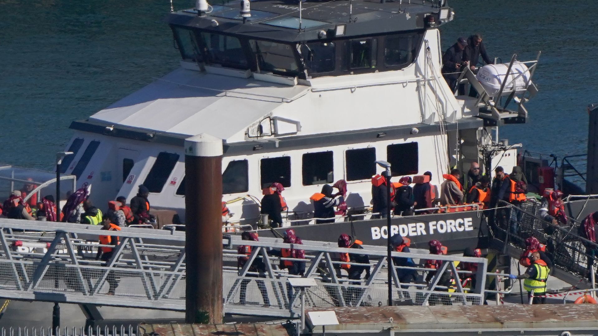 First small boat arrives in Dover since UK’s £662m deal with France to stop migrant crossings