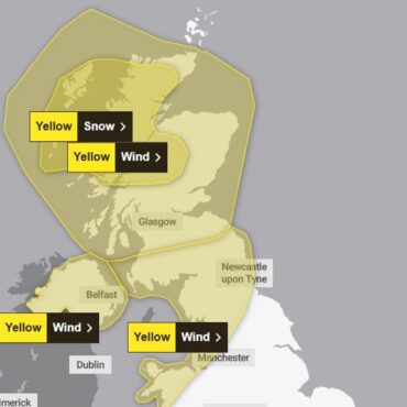 Met Office names latest storm forecasting ‘damaging winds and disruptive snow’