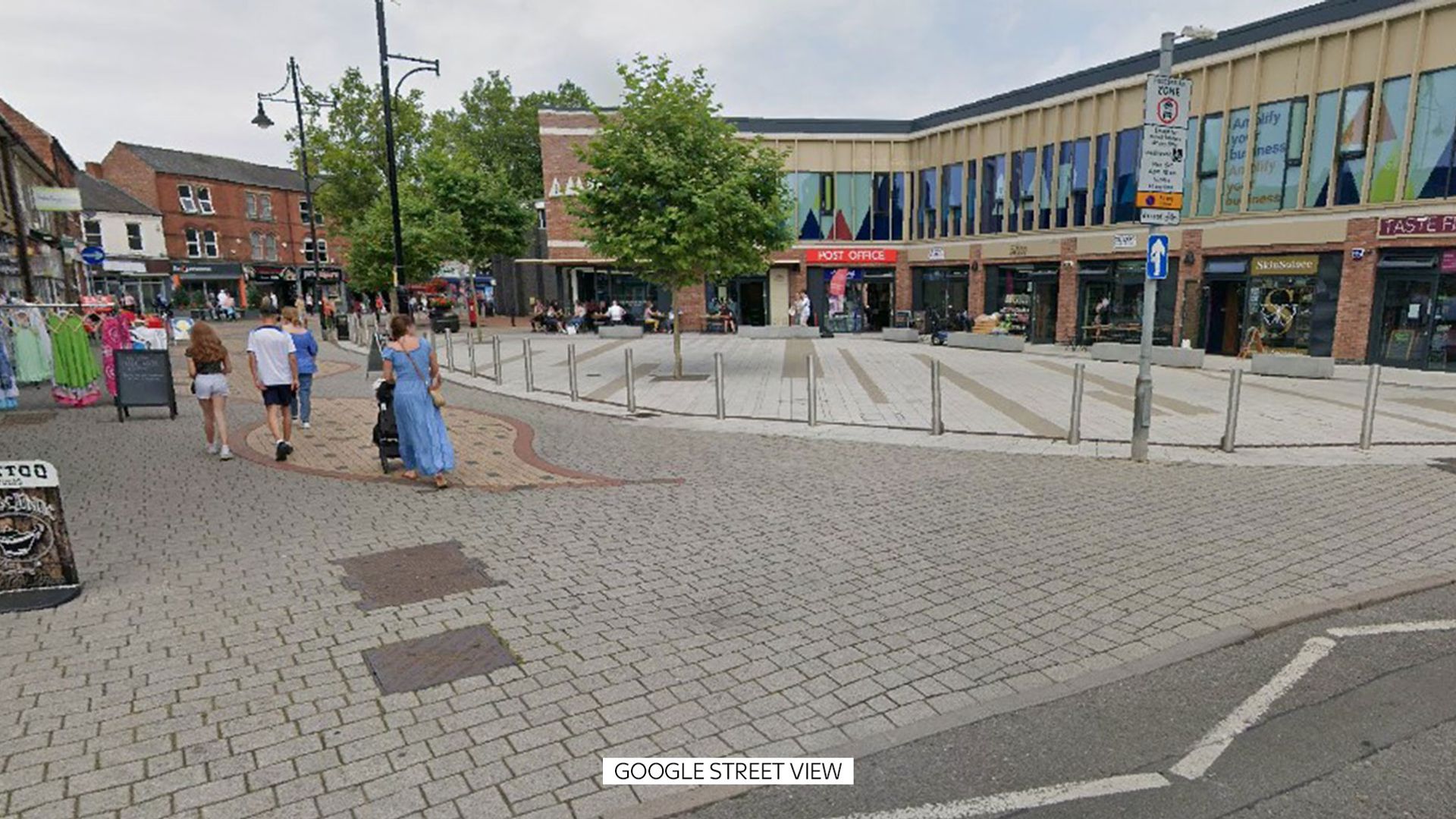 Man with life-threatening injuries after car hits pedestrians