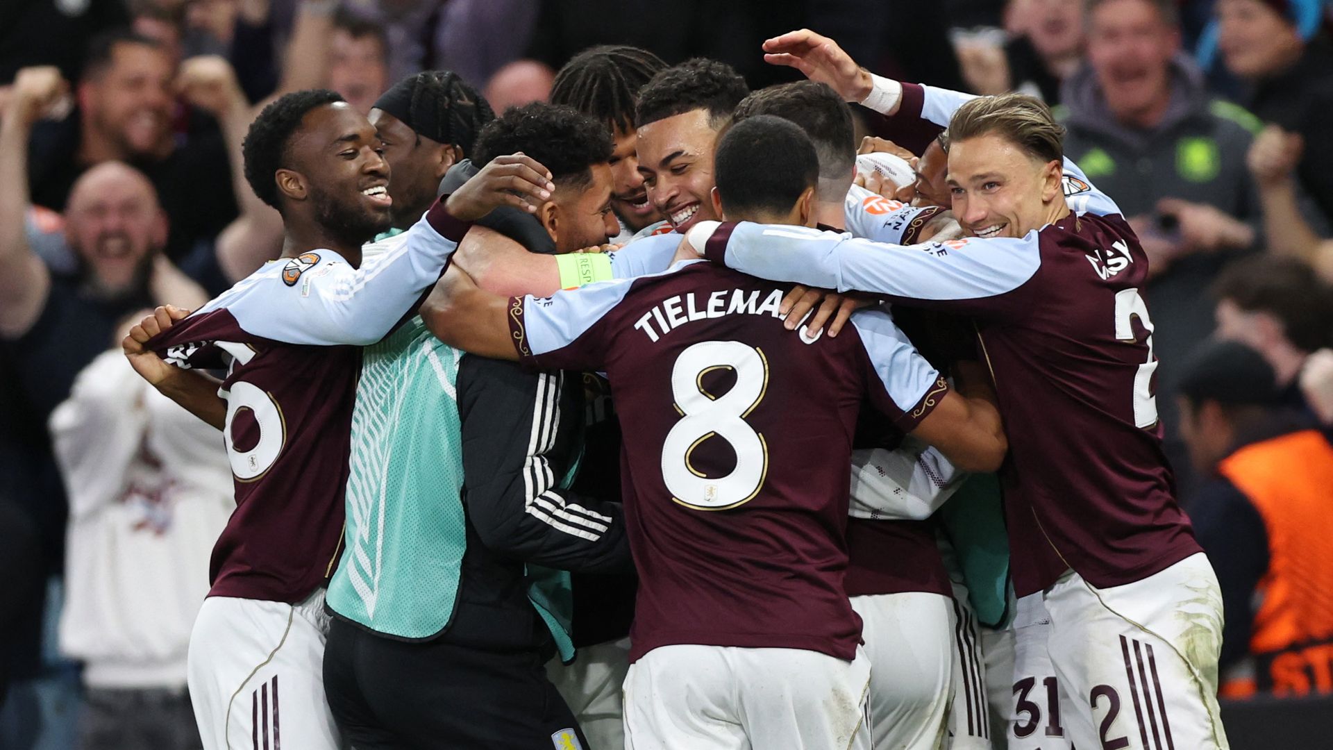 Aston Villa and Crystal Palace reach European finals