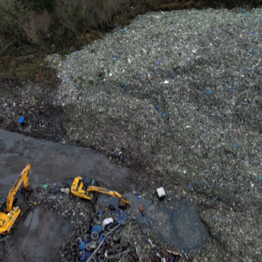 Man arrested for offences linked to huge illegal waste site in Wigan