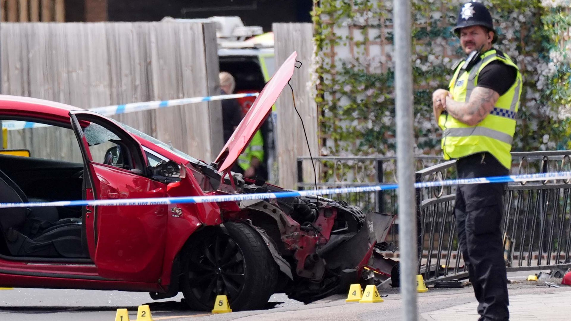 Man charged with multiple counts of attempted murder after car hits pedestrians