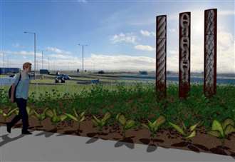 Steel art installation planned for outside new Lidl supermarket