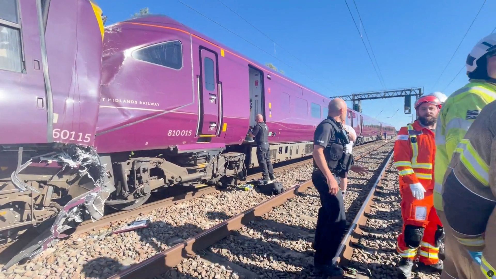 Rail passengers to face disruption for a week after Bedford train crash