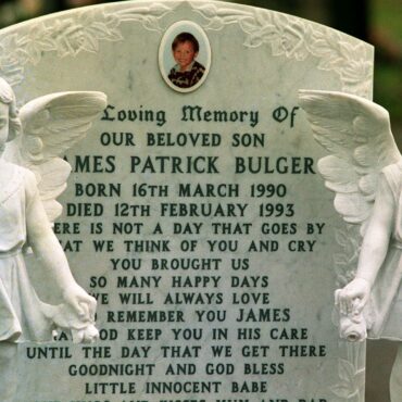 Man detained over vandalism of James Bulger’s grave