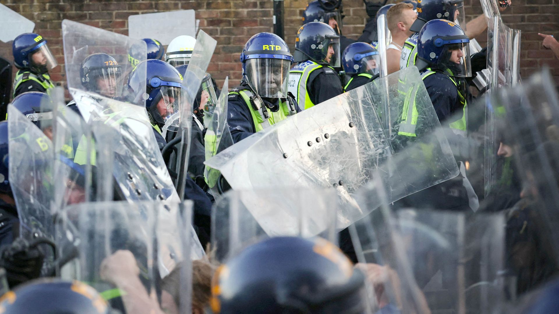 Two men jailed for violent disorder after protests over Henry Nowak’s murder