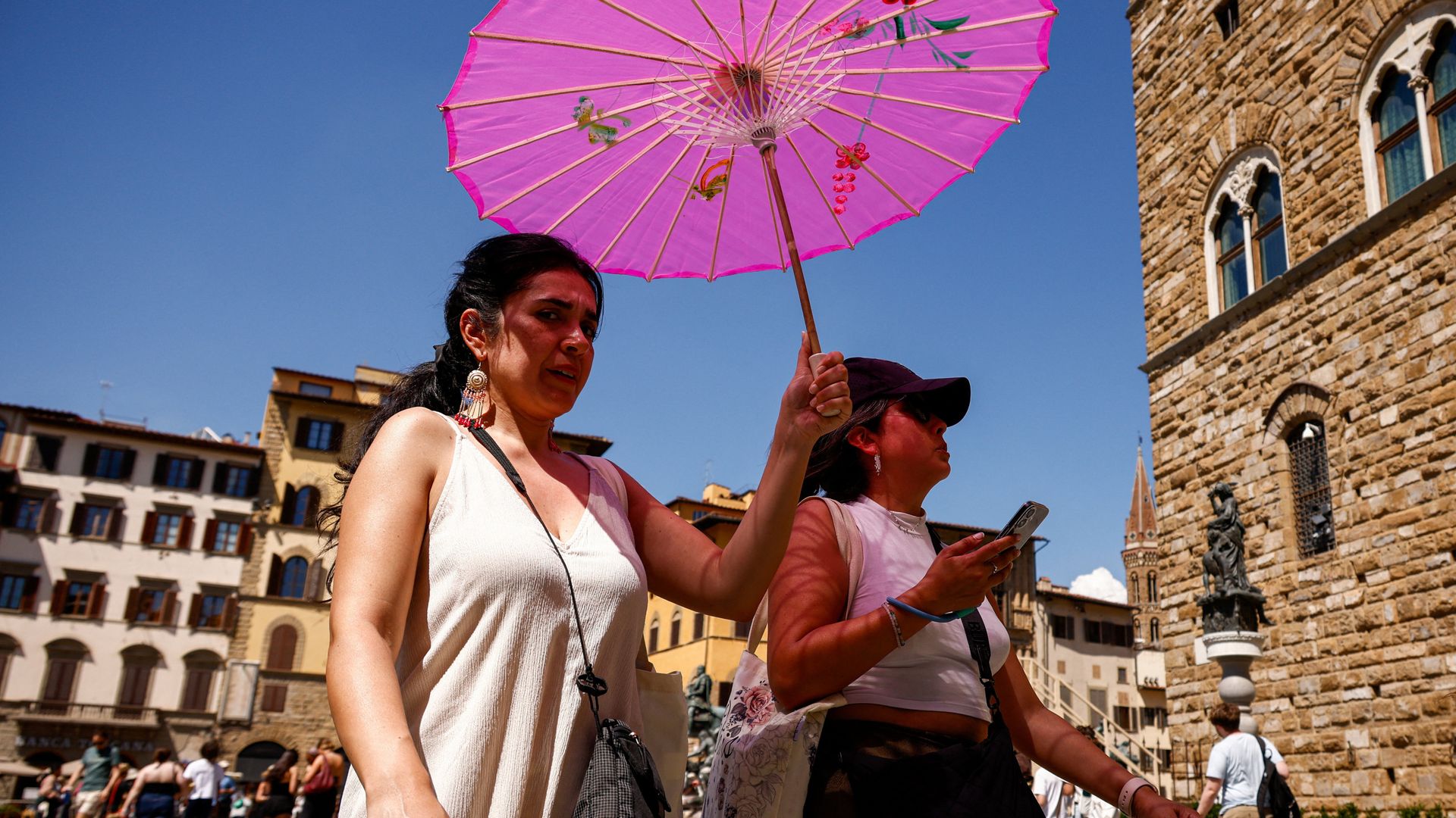 Europe swelters as heatwave intensifies – with temperatures of up to 44C forecast