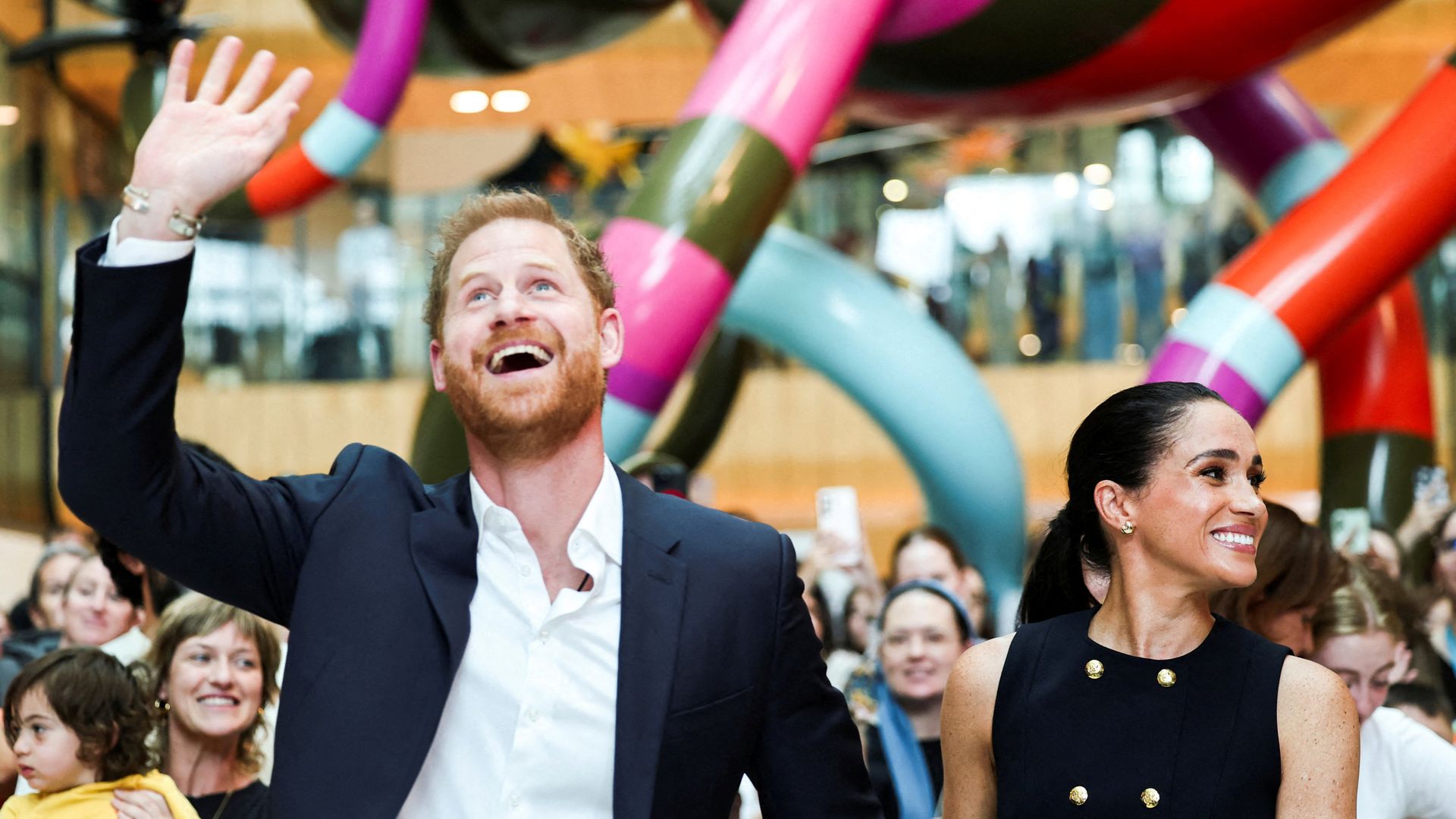 Prince Harry won’t bring family to London next week, Sky News understands