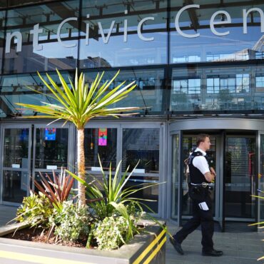 Boy, 15, arrested after teenager stabbed to death at council headquarters