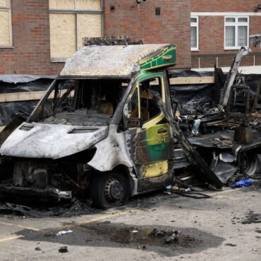 Four men plead guilty to Golders Green ambulance arson attack