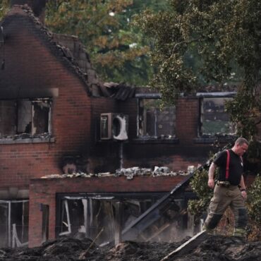 Two fires which destroyed 19 homes in Stourbridge were started accidentally