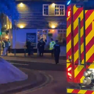 Dozens evacuated from homes due to safety concerns after seaside hotel fire