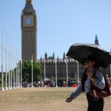 ‘Remarkable’ temperatures expected in parts of UK today