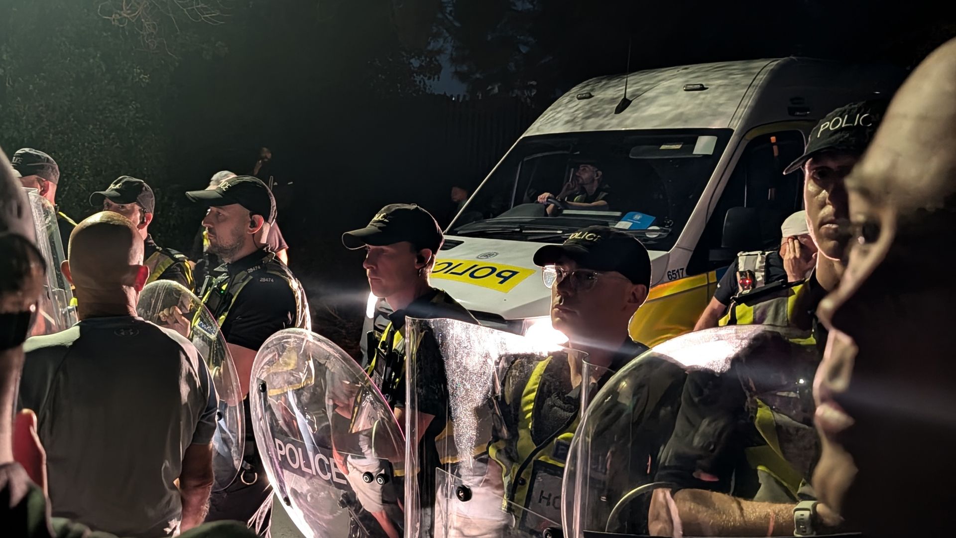 First arrest over anti-migrant protests in Portsmouth