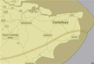 Yellow weather alert issued for all of Kent as county braces for Storm Austen
