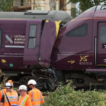 Driver killed in train crash ‘sped up after red signal’