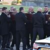 Actor and boxer among mourners of ex-gangster whose life was made into film