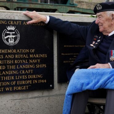 D-Day veteran remembered as ‘great character with cheeky smile’ after death aged 100