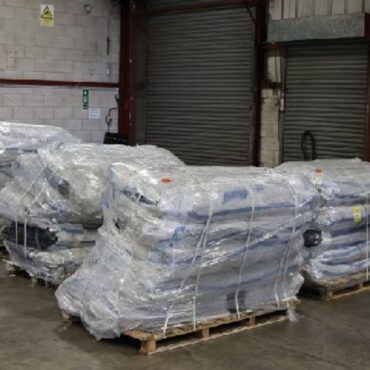 Boats capable of smuggling 1,700 illegal immigrants seized at UK airport