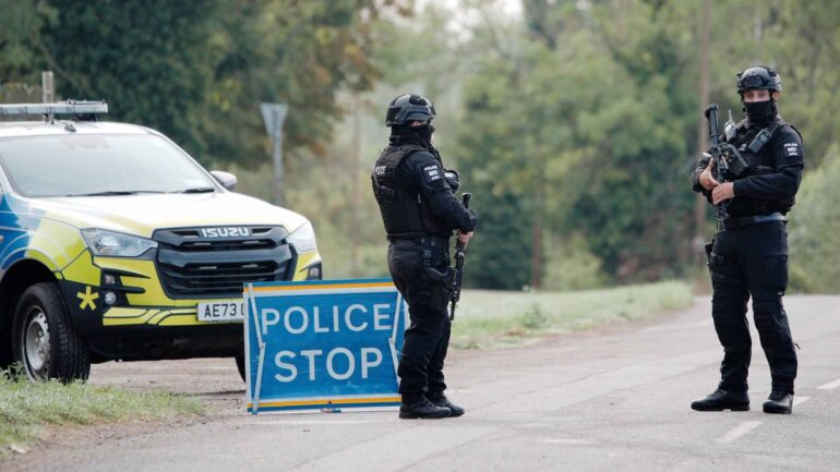 Two men re-arrested in RAF Fairford investigation on suspicion of assisting Iran