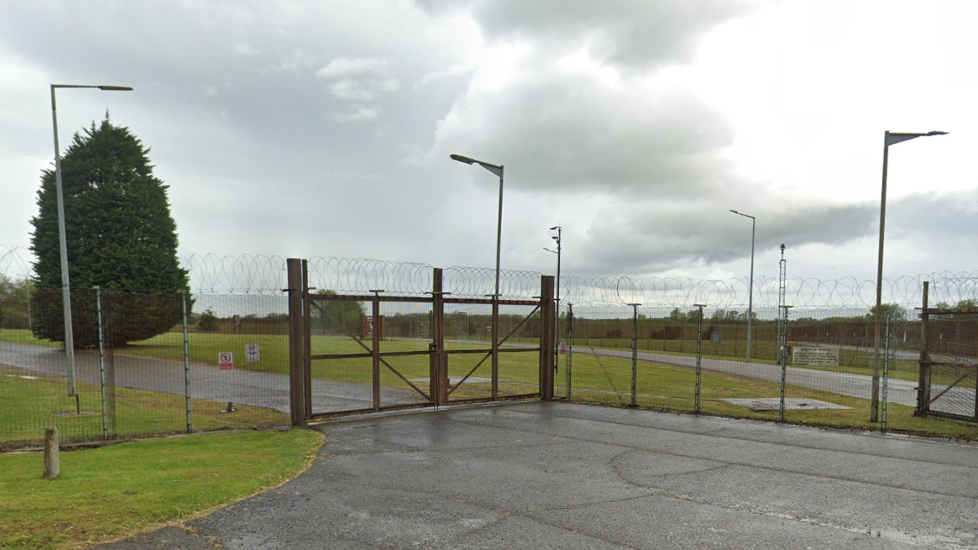 Two Latvian nationals arrested on suspicion of trespass offences at RAF base