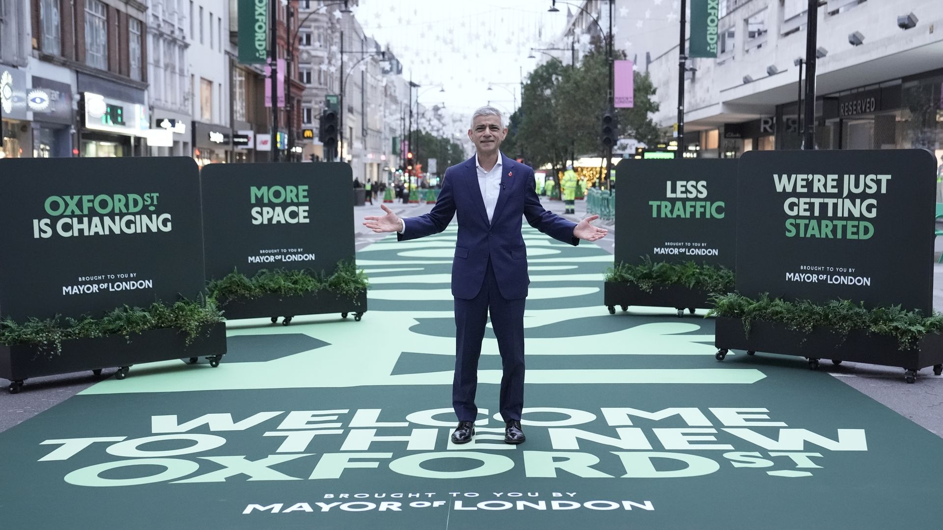 London’s Oxford Street pedestrianised in ‘truly momentous occasion for capital’