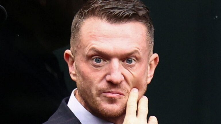 Tommy Robinson found guilty of harassing two journalists